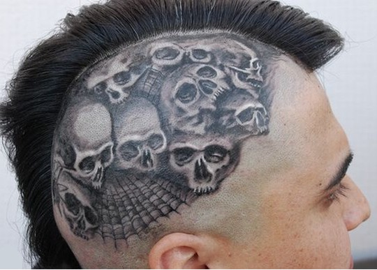 tatuaż czaszki