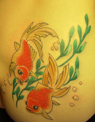 tatuaż ryba