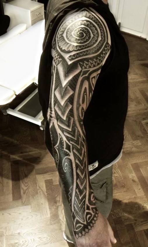 amazing big tattoo on arm