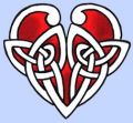 serce - wzór celtycki
