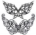 motyle, tatuaże