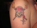 tatuaż piraci z karaibów