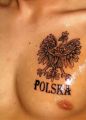 tatuaż polska - orzeł