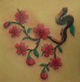 kwiaty wiśni tatuaże