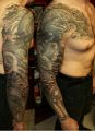 big dragon shoulder tattoo