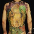 big Buddha back tattoos