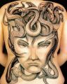 meduza tatuaże węże