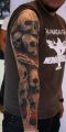 skulls arm tattoos