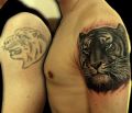 cover tattoos tiger