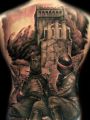 Polska armia tatuaże na plecach
