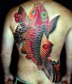 red koi fish tattoo