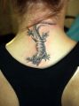 tattoo 3d lizard