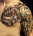 tattoo biomechanical for men