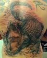 aligator tatuaż