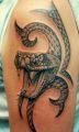 snake tribal tattoos
