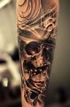 tattoo skull 345