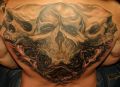 tattoo skulls on back