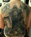 big angel tattoo