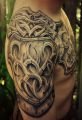 awesome tattoo 3d on shoulder