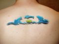 3d dolphin tattoo