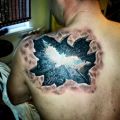 batman amazing 3d tattoo