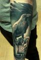 raven tattoo for men
