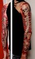szkielet tatuaż na ręce