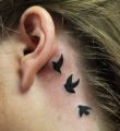 black birds tattoos