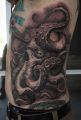 tattoo on ribs octopus