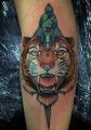 tiger dagger tattoo