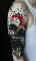 tattoo on arm skull