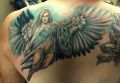 Incredible angel tattoo