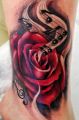 music rose tattoo