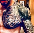 polinezyjskie tatuaże dla mężczyzn