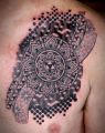 tatuaże wzory na klatce persiowej