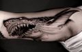 rekin tatuaże pod pachami
