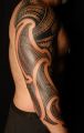 tattoo sleeve polinesian
