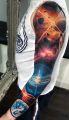 tattoo sleeve space kosmos