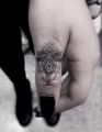 wzór tatuażu na palcu