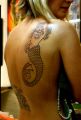 Upper Back Mermaid tattoos