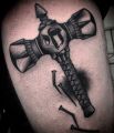 hebrew hammer tattoo