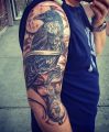 tattoo crow on arm