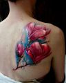 Magnolia flower Tattoo