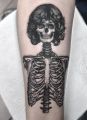 skeleton girl