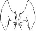 tatuaże anielskie skrzydła