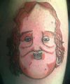 ugly tattoo pink face