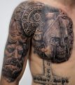 rzeźby tatuaże czaszki