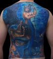 Mermaid Tattoo on back